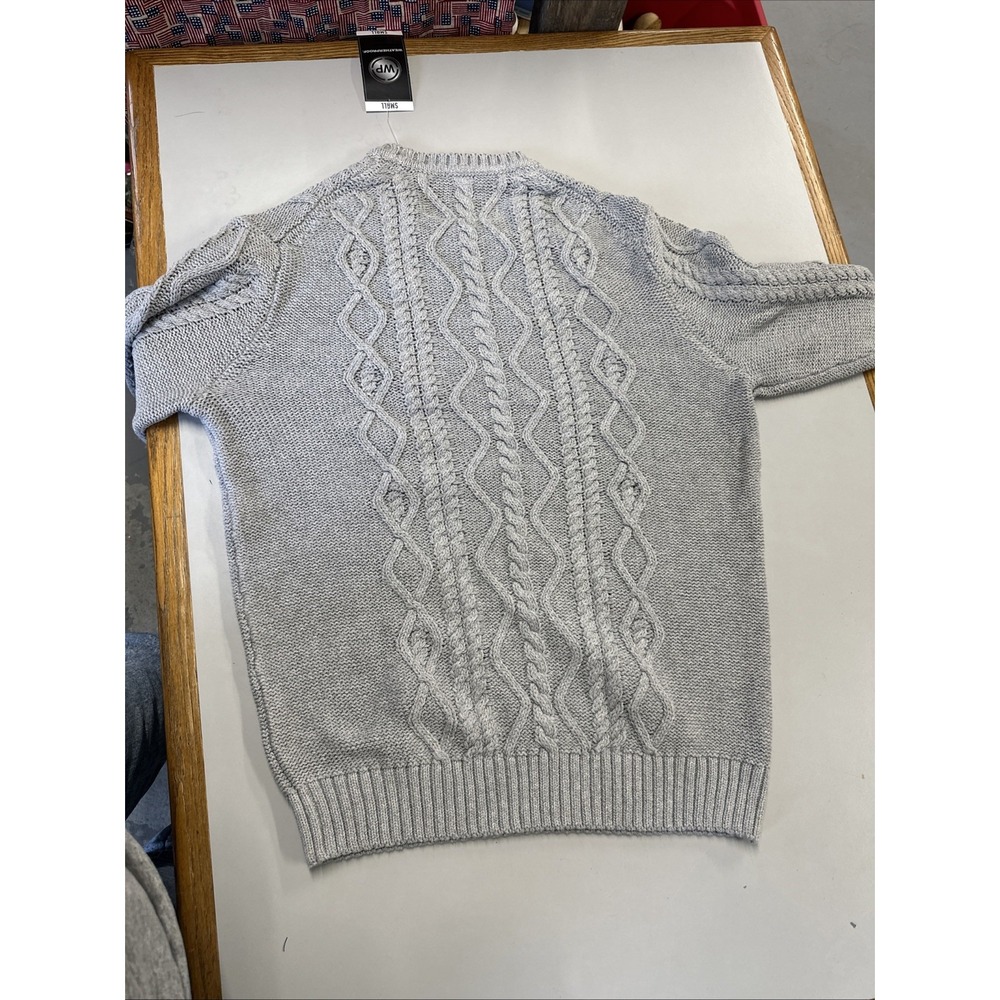 NWT WP Weatherproof Men's Cable Knit Sweater, Size‎ S - Picture 6 of 7